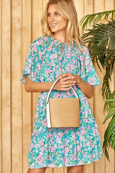 Floral Easter Dress - Striped Pineapple Boutique