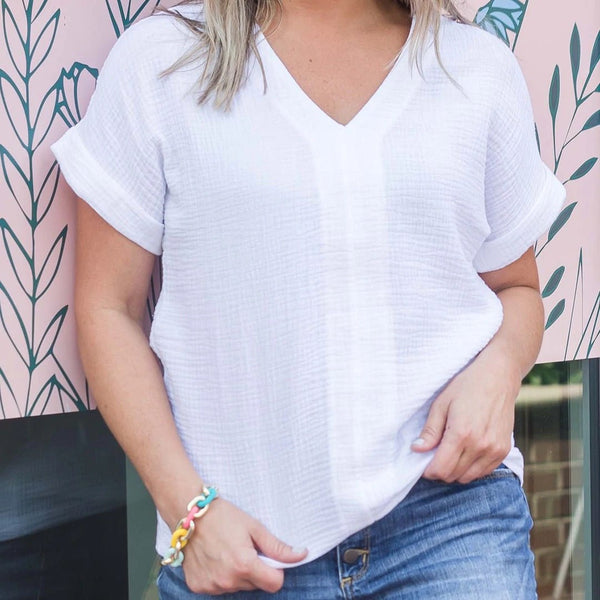 Harper Top - Striped Pineapple Boutique by Kelly