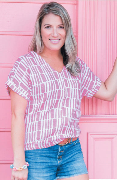 Harper Top - Striped Pineapple Boutique by Kelly