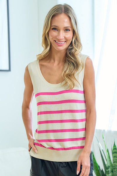 Sleeveless Knit Top