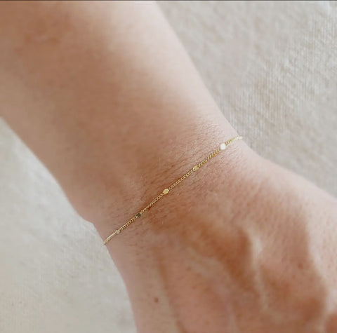 Gold filled bracelet