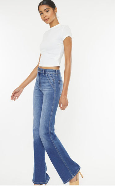 Kancan Ultra High Rise Holly Flare Jeans