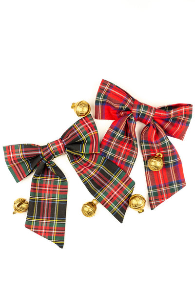 Tartan Lucy Bow Barrette