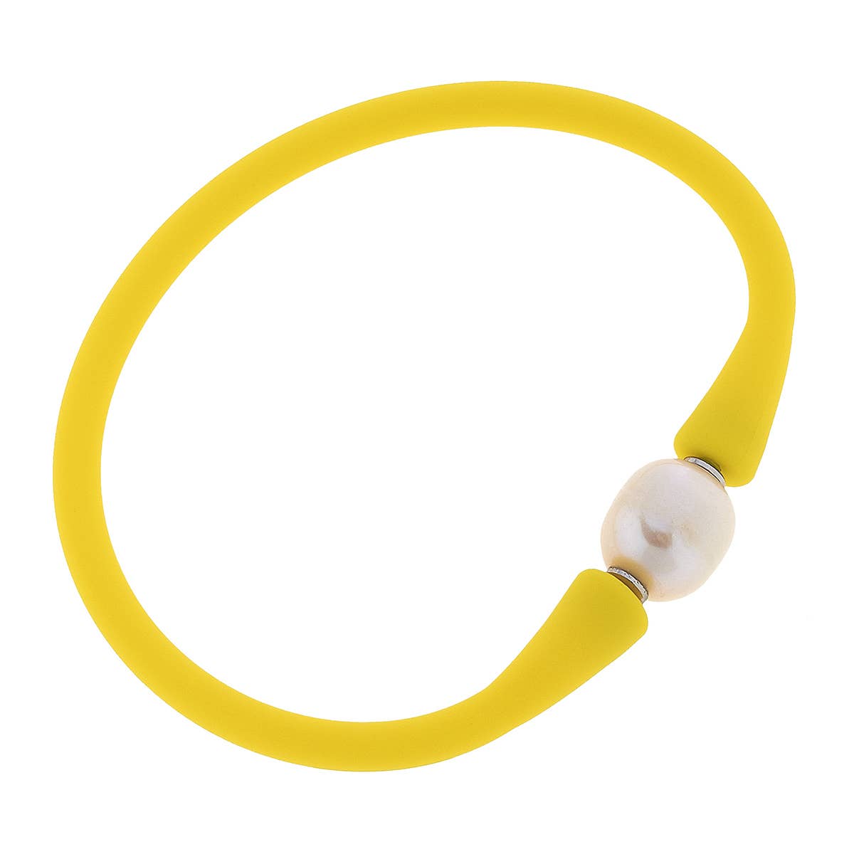 Bali Freshwater Pearl Silicone Children's Bracelet