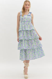 Floral Tiered Dress