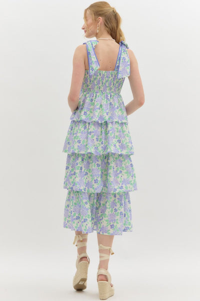 Floral Tiered Dress