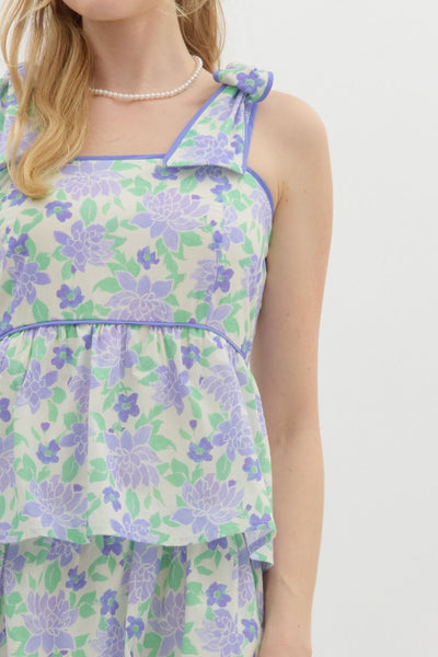 Floral Tiered Dress