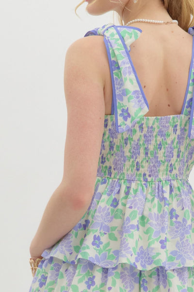 Floral Tiered Dress
