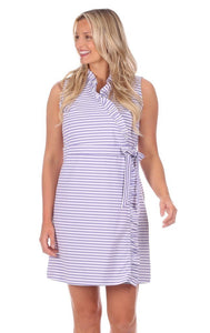 Coldwater Wrap Dress - Striped Pineapple Boutique