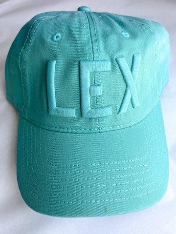 LEX Baseball Hat - Striped Pineapple Boutique