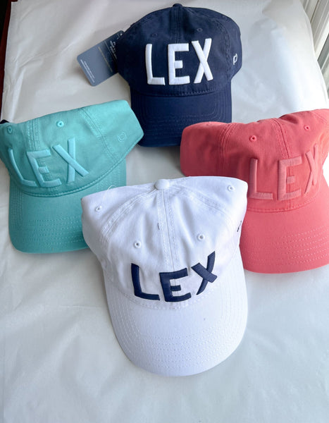 LEX Baseball Hat - Striped Pineapple Boutique