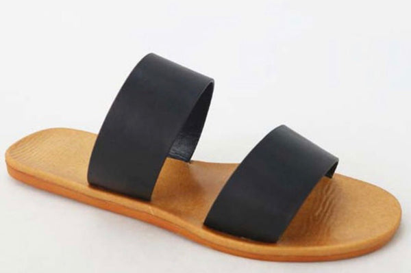 Two strap sandals - Striped Pineapple Boutique by Kelly